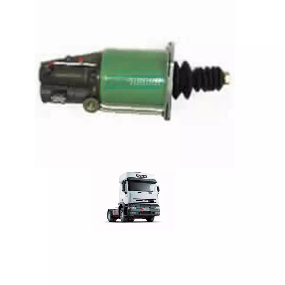 SERVO EMBREAGEM HASTE CURTA PARA IVECO EUROTECH EUROTRAKER 3 SAIDAS (41035649)