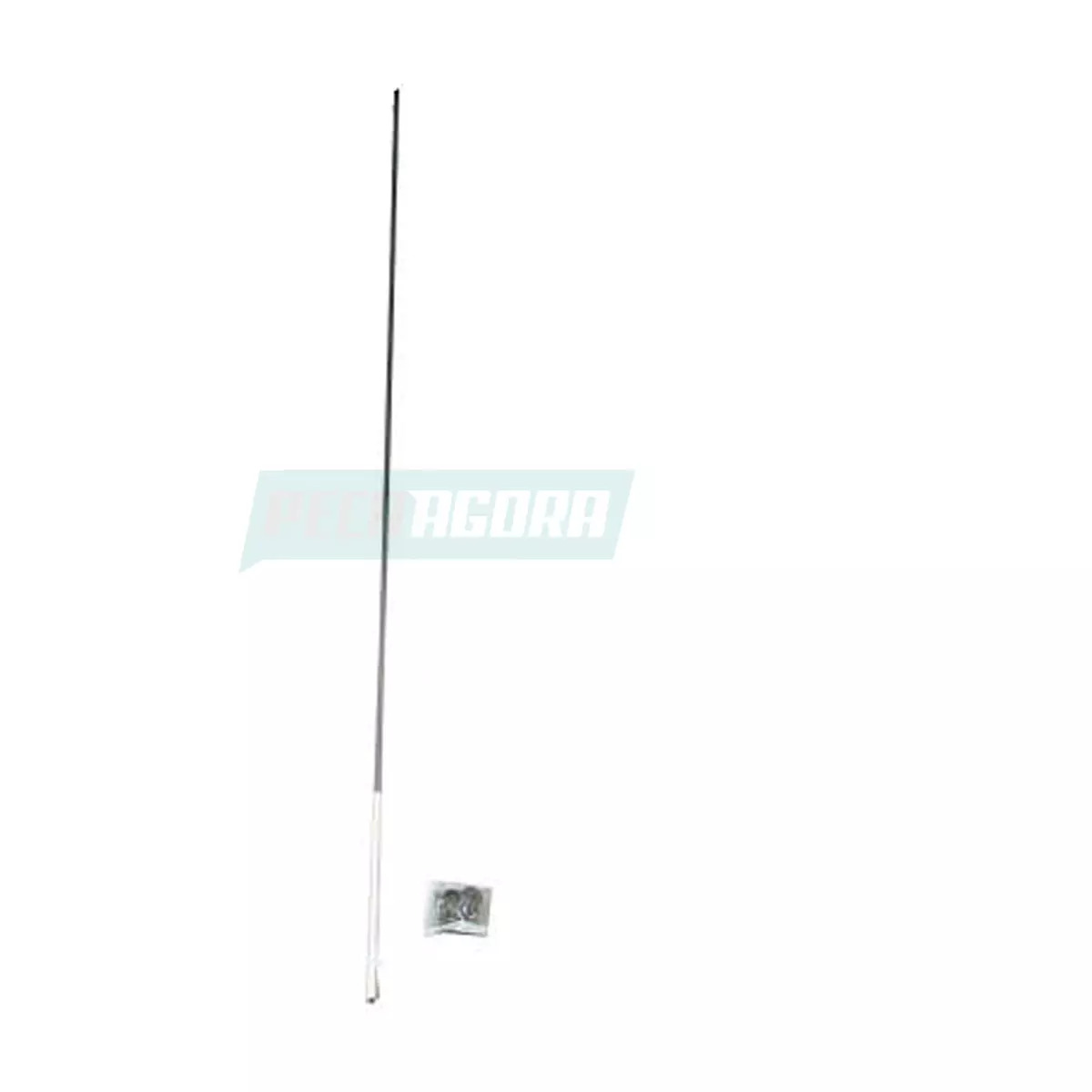 PAR ANTENA DE FIBRA P/CAMINHAO ''TRADICIONAL'' AMARELA (CX.417086**2)