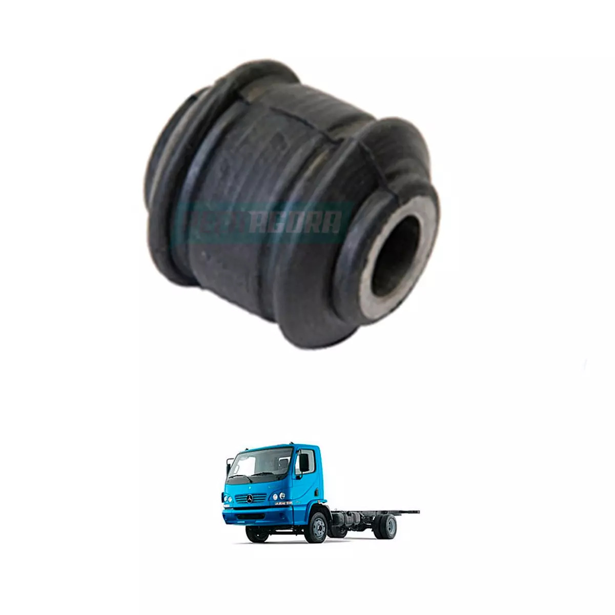 BUCHA BARRA ESTABILIZADORA MB MERCEDES BENZ ACCELO 715C 915C (6673200073)
