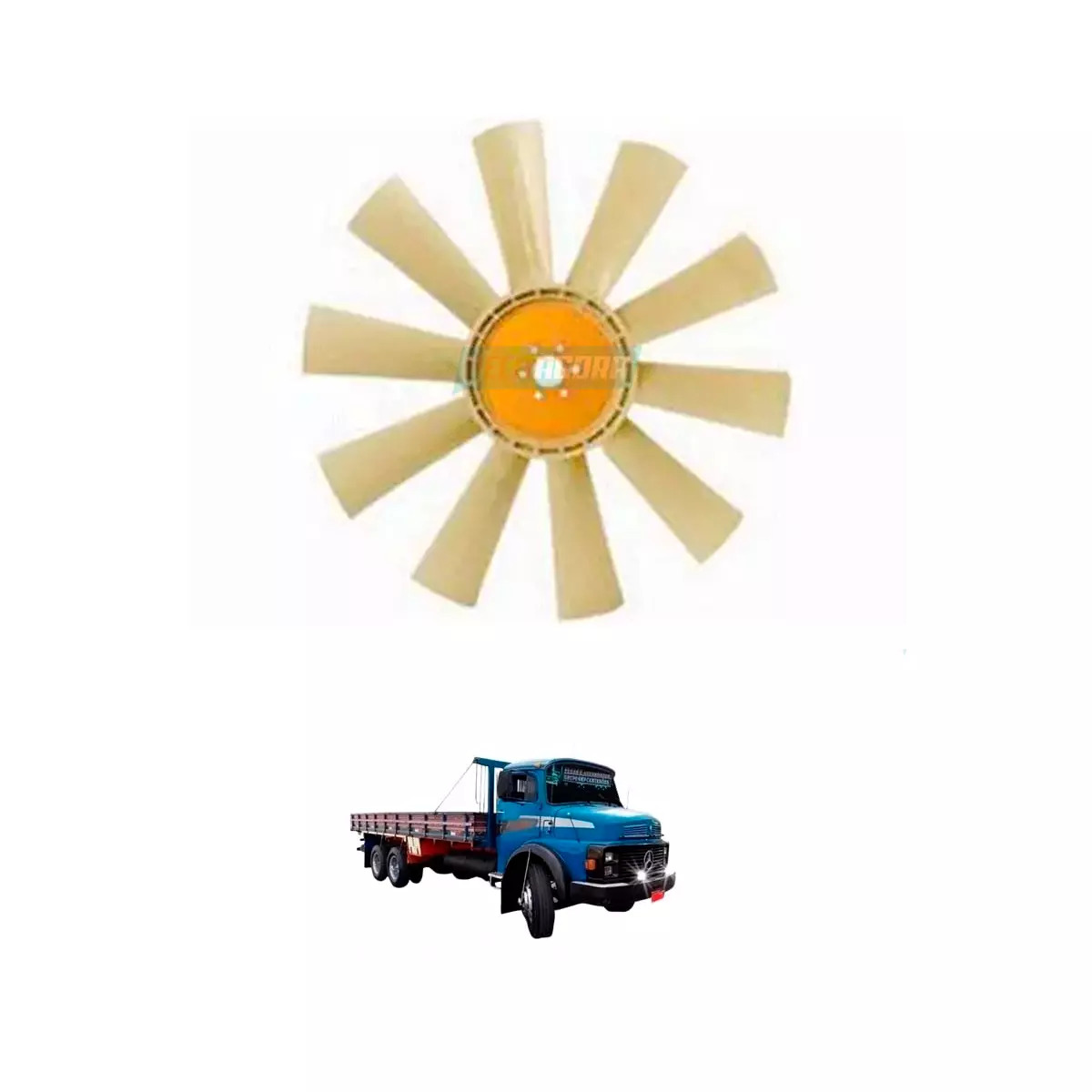 HELICE 10 PAS FURO 34MM MB 1313 1513 2013 2213 (3442057106-B1130002003)