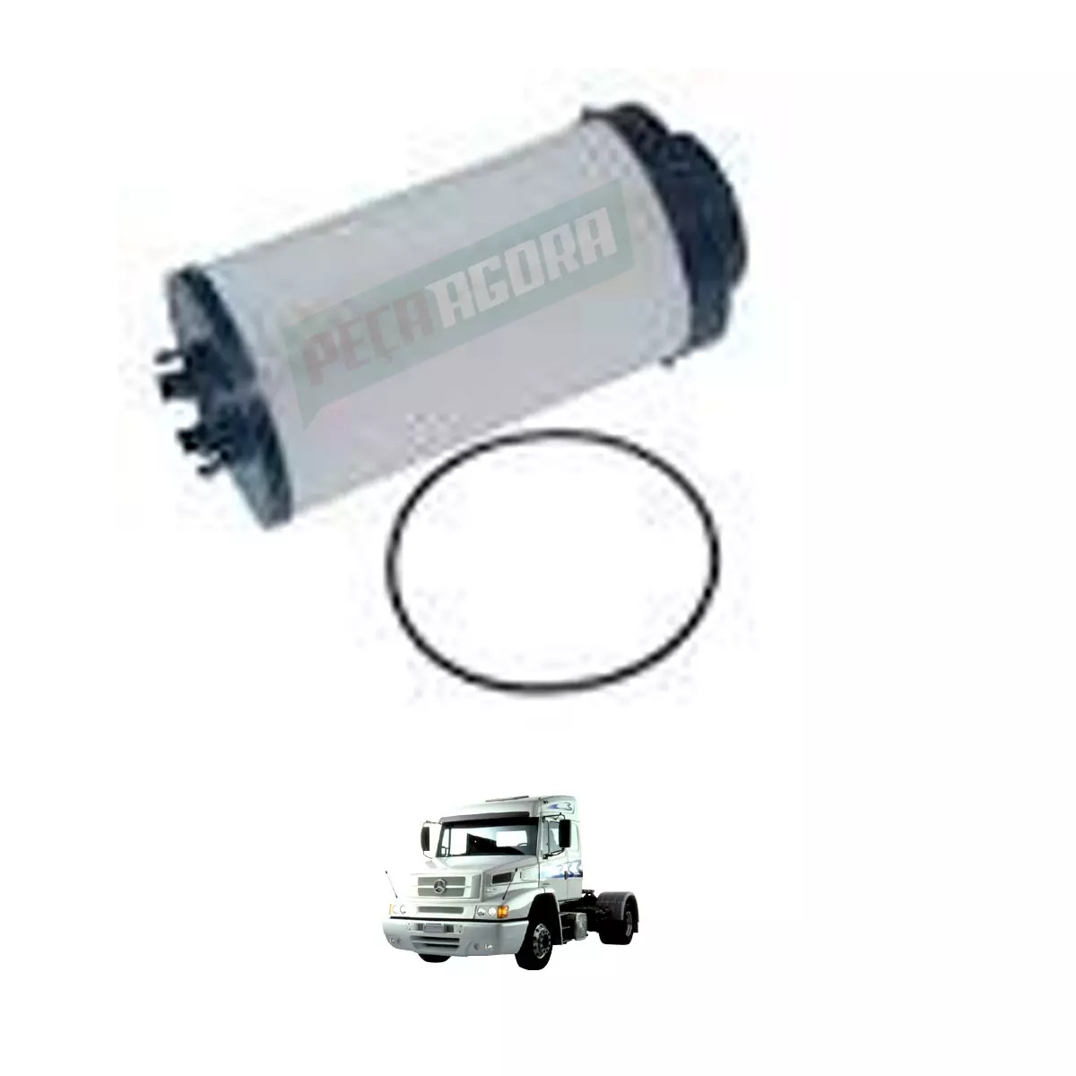 FILTRO COMBUSTIVEL MB 1938LS 1938S 1944 2638L LS LK MOTORES ELETRONICOS (5410900