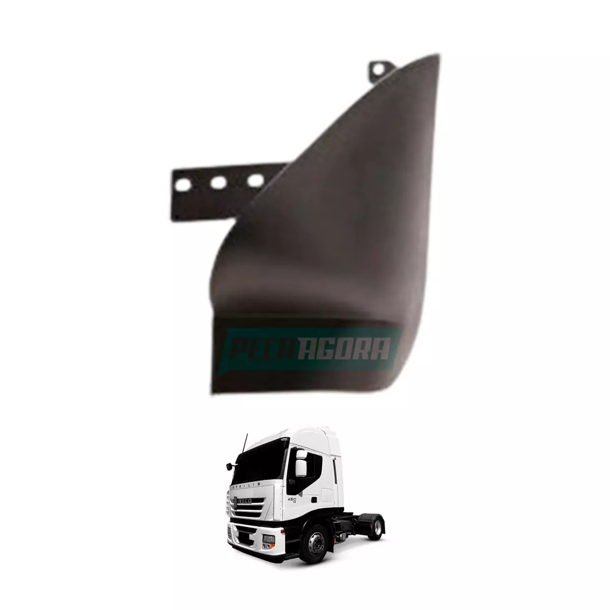 PROTETOR LATERAL PARACHOQUE (LE) IVECO STRALIS ATE 2007 (504065984.)