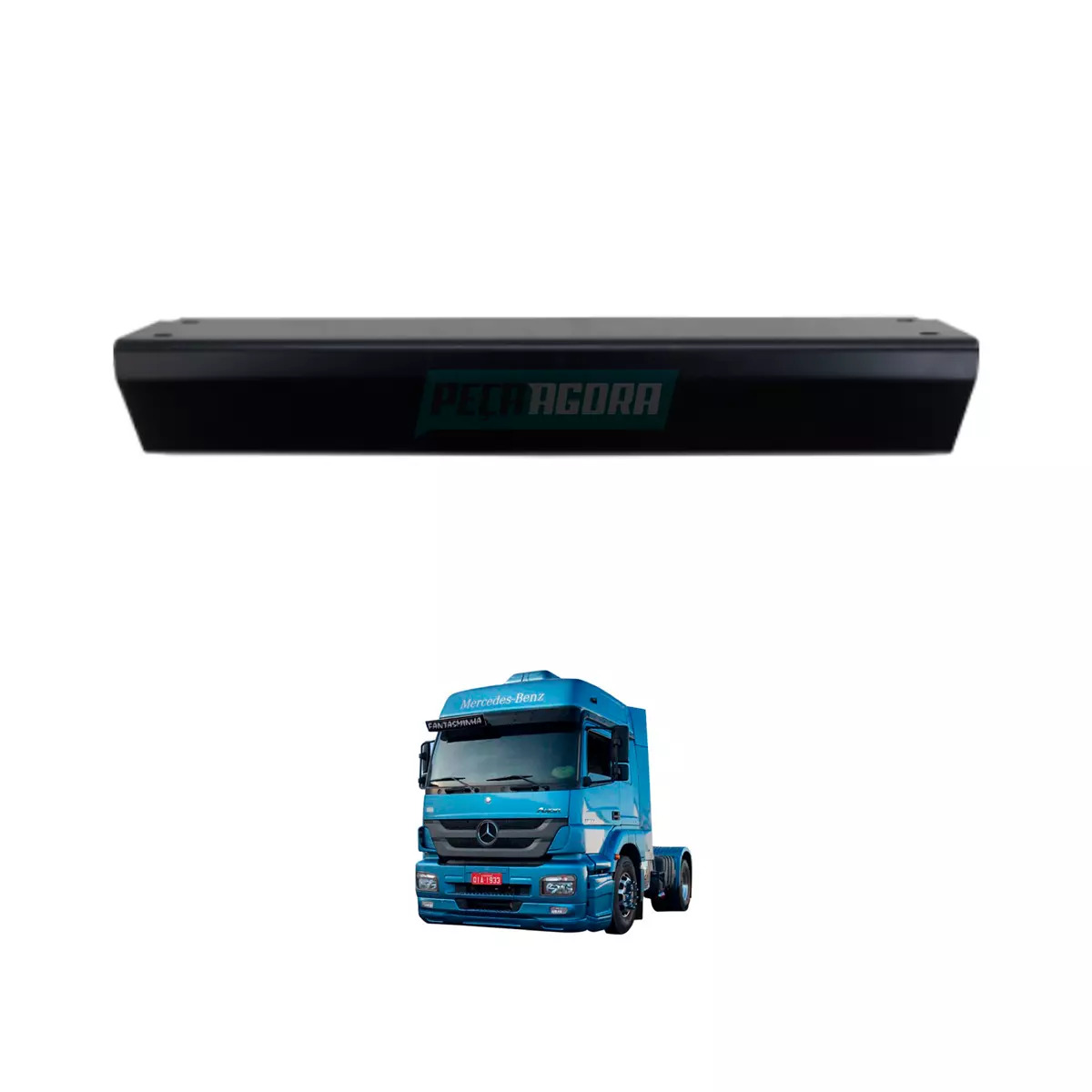 REVESTIMENTO CENTRAL SPOILER MBB AXOR 1933 2533 2625 2628 2831 (9448850825,)