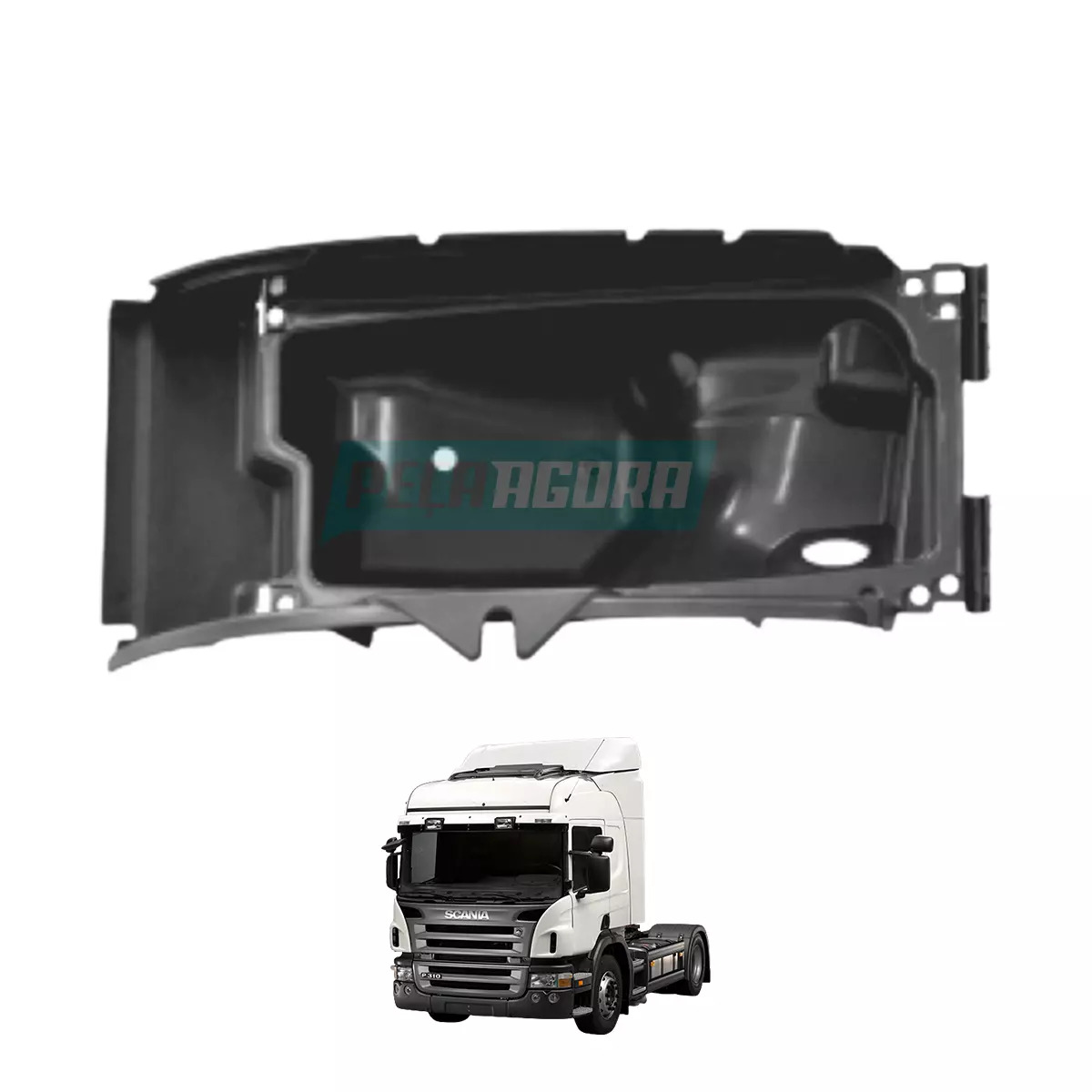 ALOJAMENTO BOJO FAROL DIREITO PARA SCANIA SERIE 5 P G R (1936675-1431921-010250)