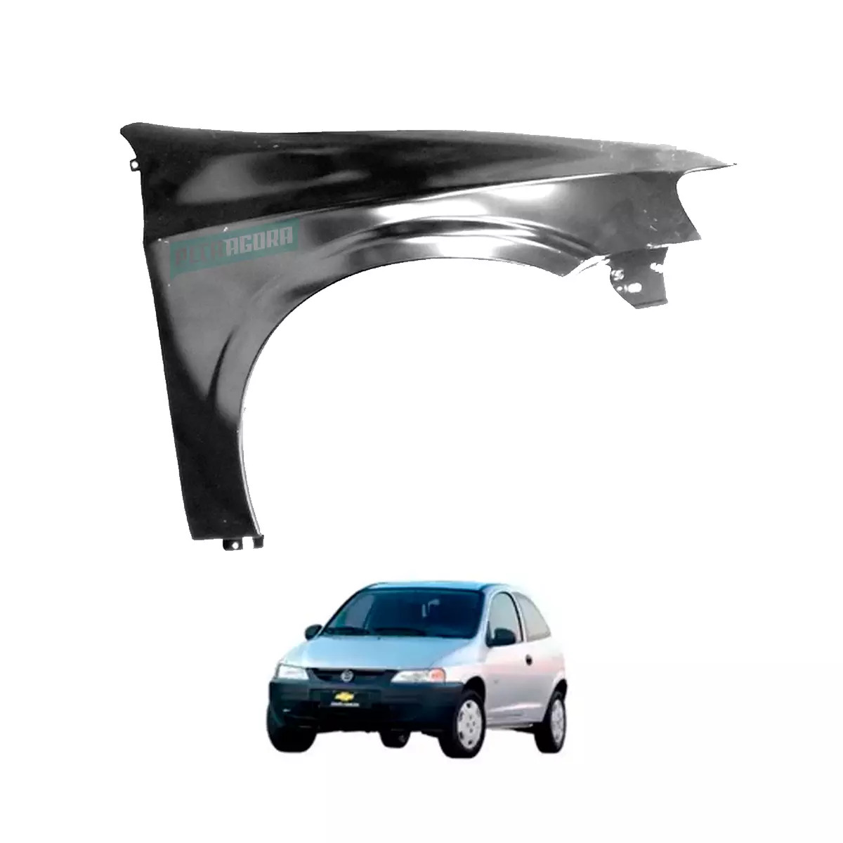 PARALAMA  CHEVROLET CELTA HATCH LD 2001 ATE 2006 (48410)