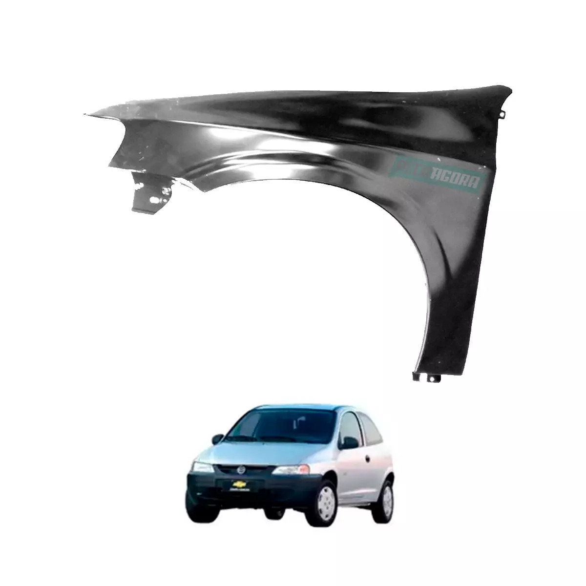 PARALAMA CHEVROLET CELTA HATCH LE 2001 ATE 2006 (48409)