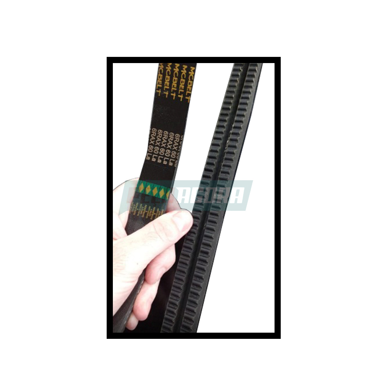 CORREIA INDUSTRIAL DUPLA 2/AX60 -  (2/AX60-2AX60)