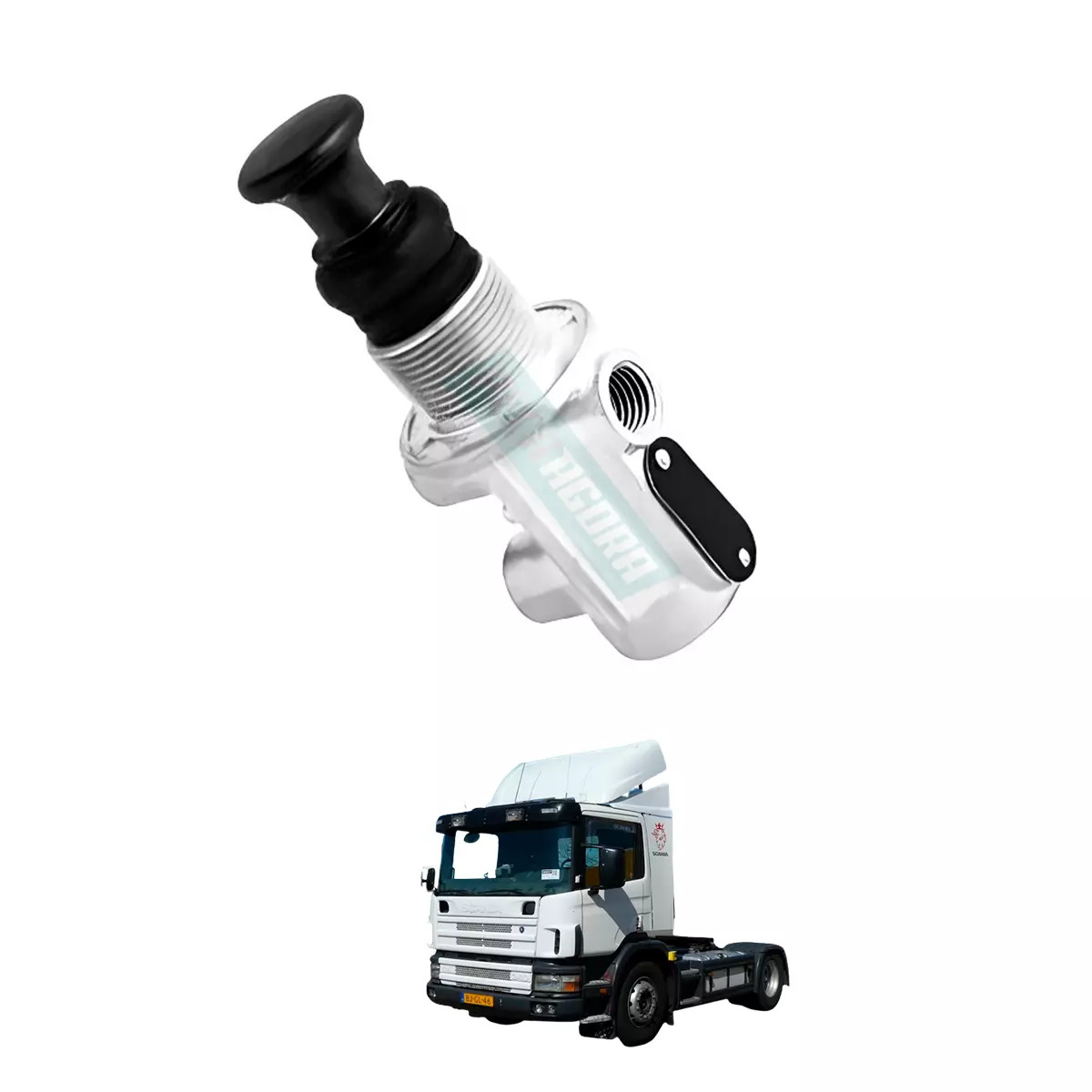 VALVULA ACIONAMENTO FREIO MOTOR PARA SCANIA P114 P94 R124 (1322298:)