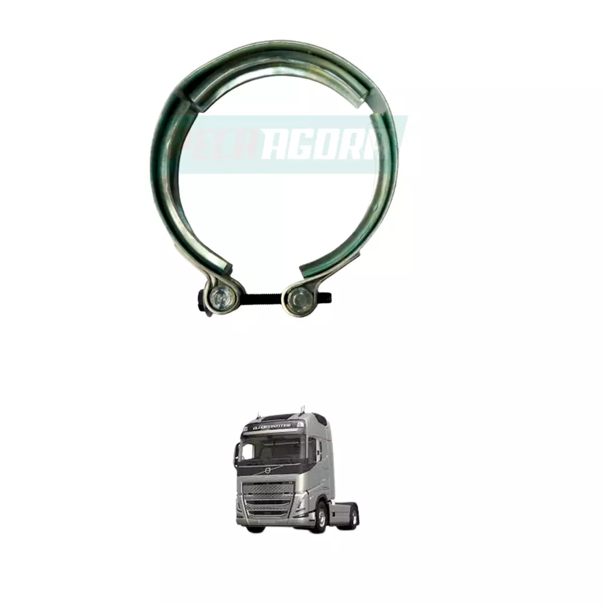 ABRACADEIRA INTERCOOLER VOLVO FH FM D13 (20592783)