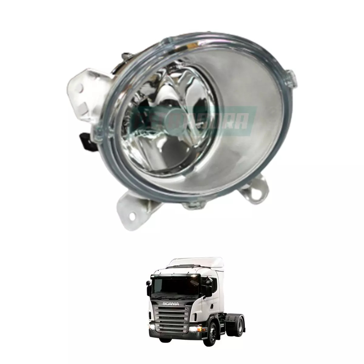 FAROL AUXILIAR LED 24V LD CRISTAL PARA SCANIA SERIE 5 / STREAMLINE (2080689.)
