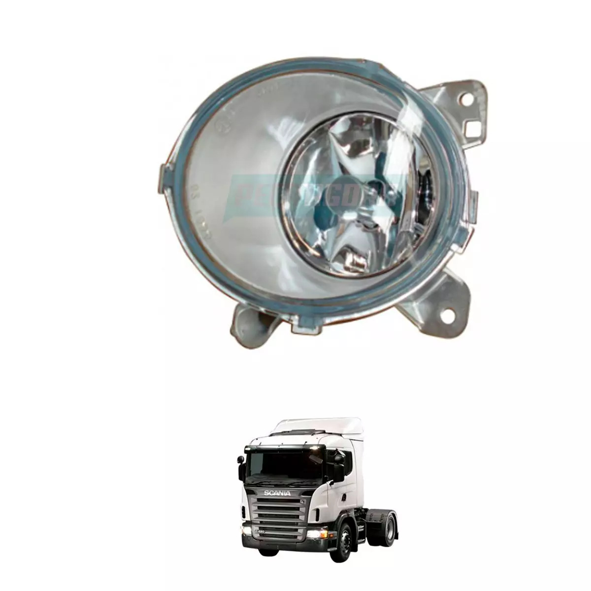 FAROL AUXILIAR LED 24V LE CRISTAL PARA SCANIA SERIE 5 / STREAMLINE (2080688)