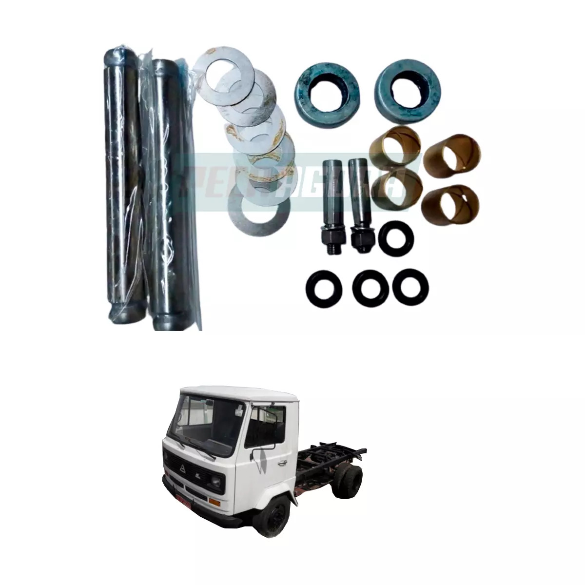 EMBUCHAMENTO 23.70 COM CROMO E ROLAMENTO AGRALE 1600 (VA100X/030)