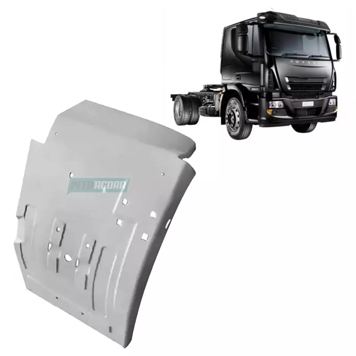 PARALAMA TRAS DIR CABINE TECTOR PARA IVECO TECTOR (504300396-C662)