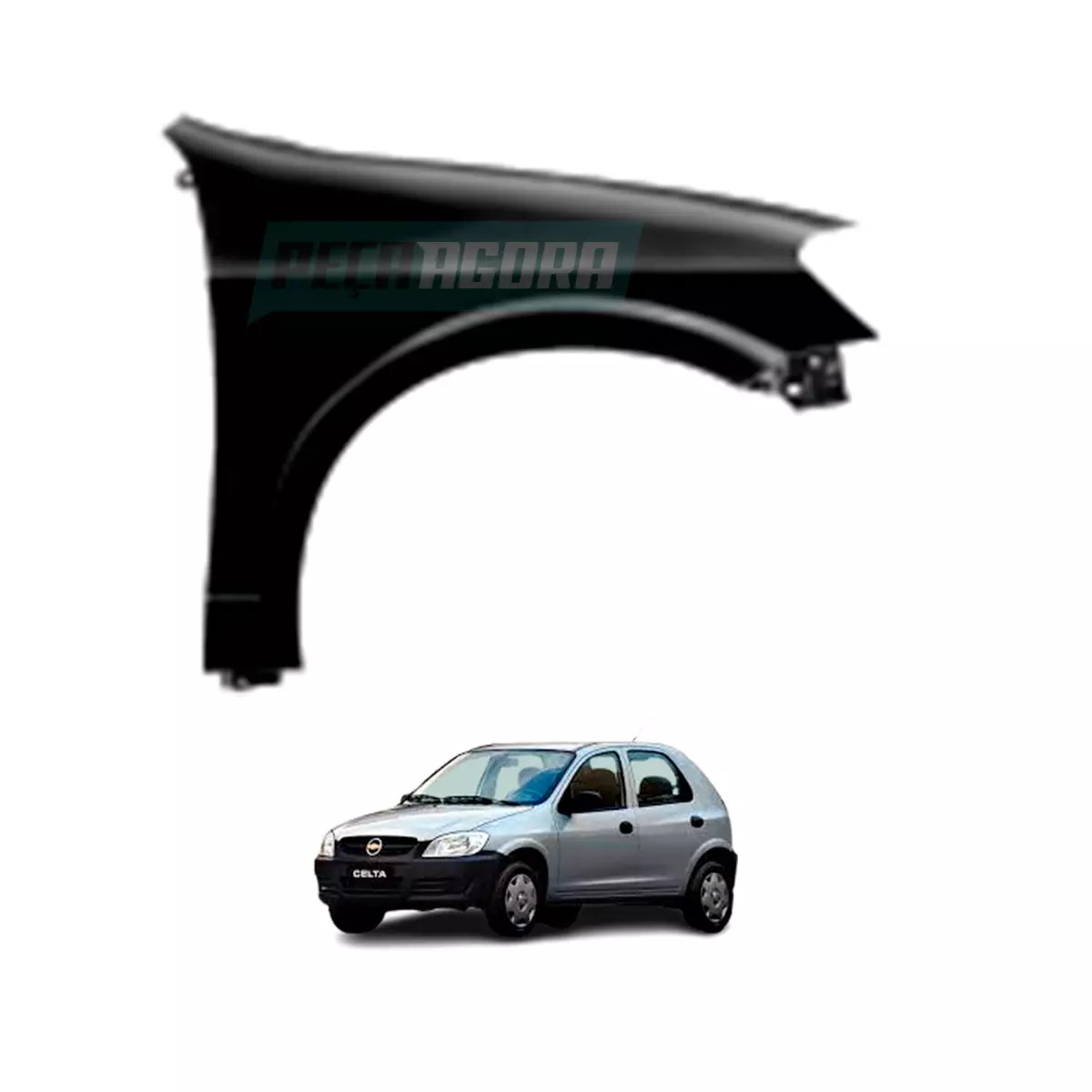 PARALAMA CHEVROLET CELTA PRISMA HATCH SEDAN LD 2007 ATE 2014 (48412)