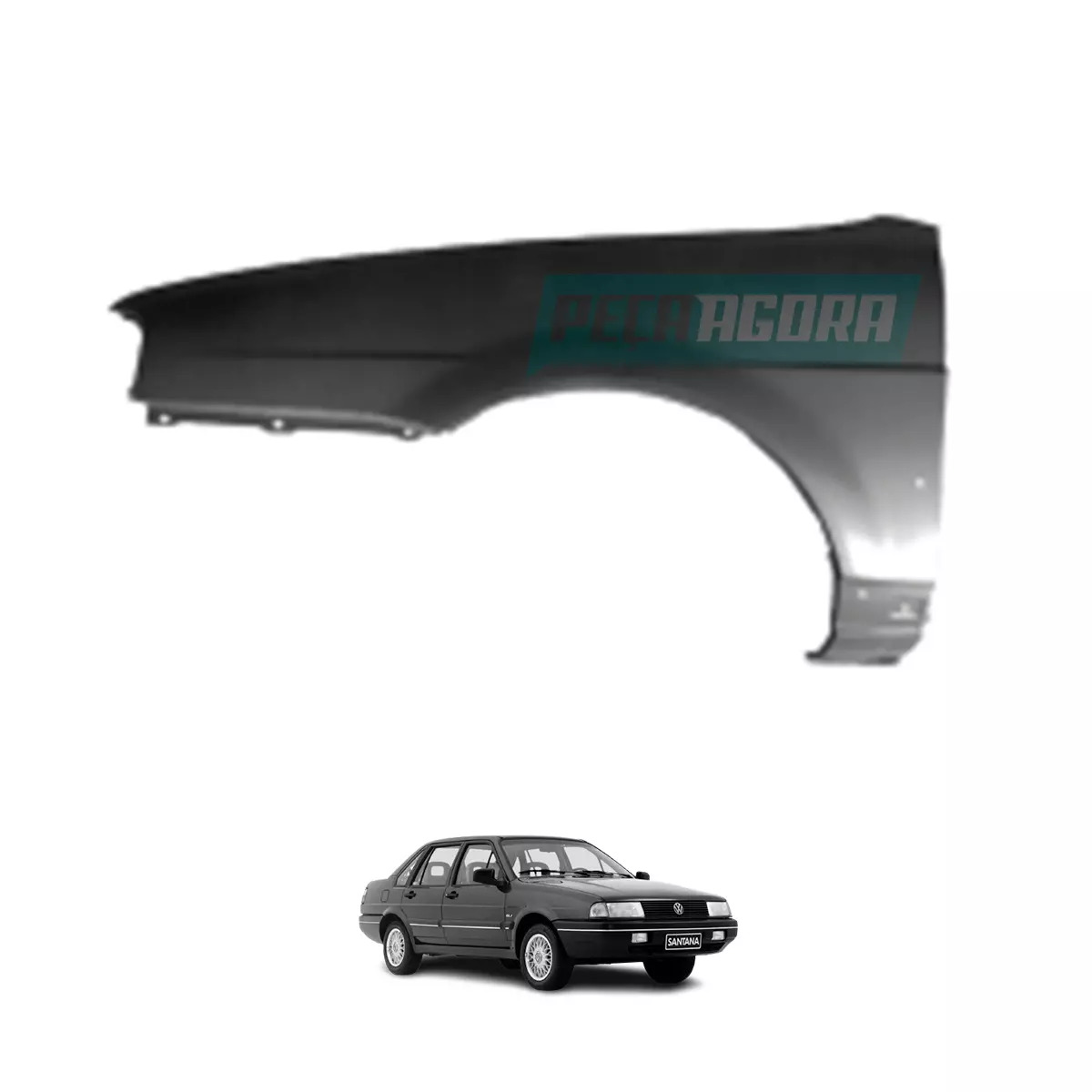 PARALAMA VOLKSWAGEN SANTANA LD 1991 ATE 2006 (14408)