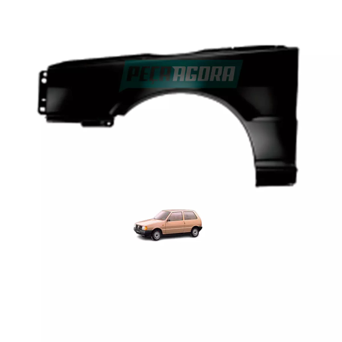 PARALAMA ESQUERDO FIAT UNO PREMIO ELBA SEM FURO PISCA 1984 A 2003 (99417)