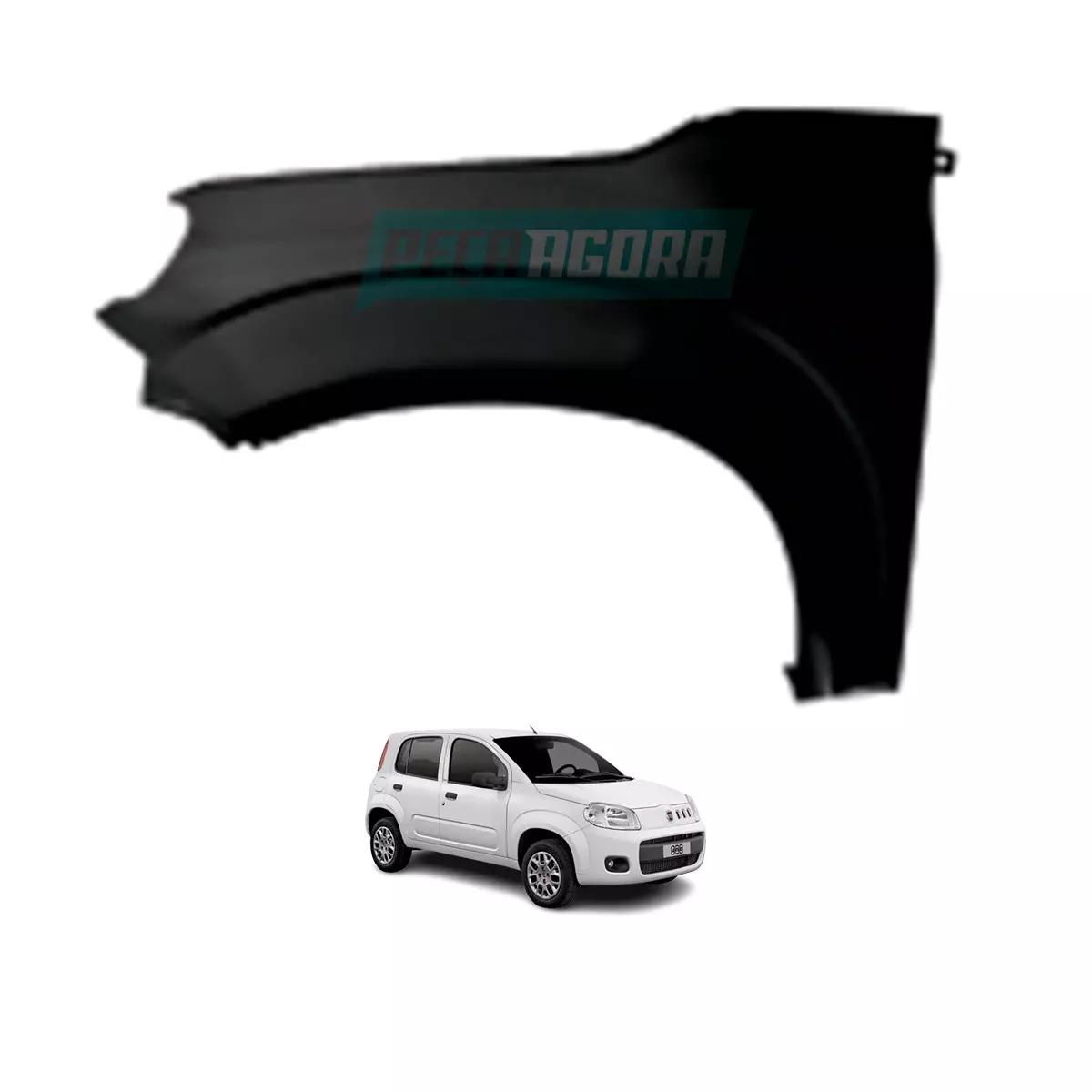 PARALAMA ESQUERDO FIAT UNO 2010 A 2014 FIORINO 2014 A 2021 (99459)