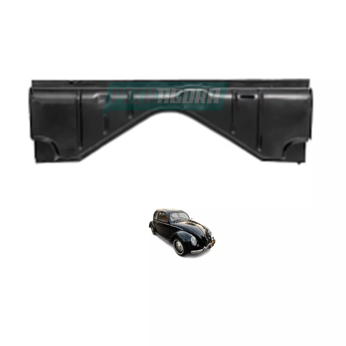 MEIO PAINEL INFERIOR FUSCA MEIA CANGALHA 1.2 3 5 ANTERIORES A 1976 (CANGALHA-192