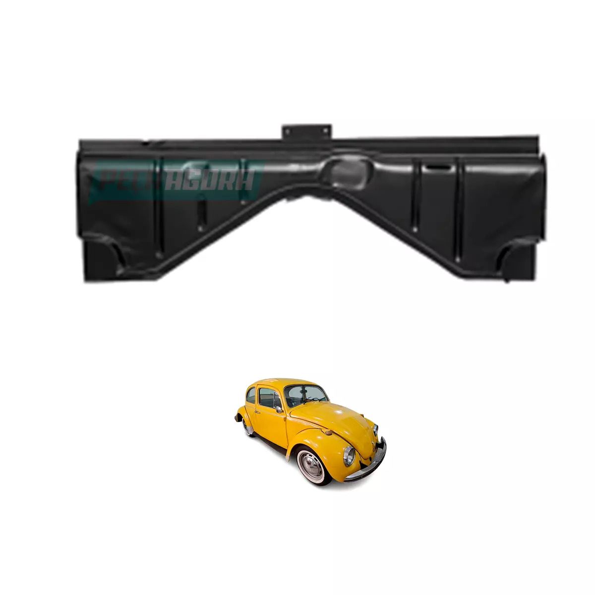 MEIO PAINEL INFERIOR FUSCA MEIA CANGALHA 1.3 5 6 1977 DIANTE (MEIOPAINEL-1930)