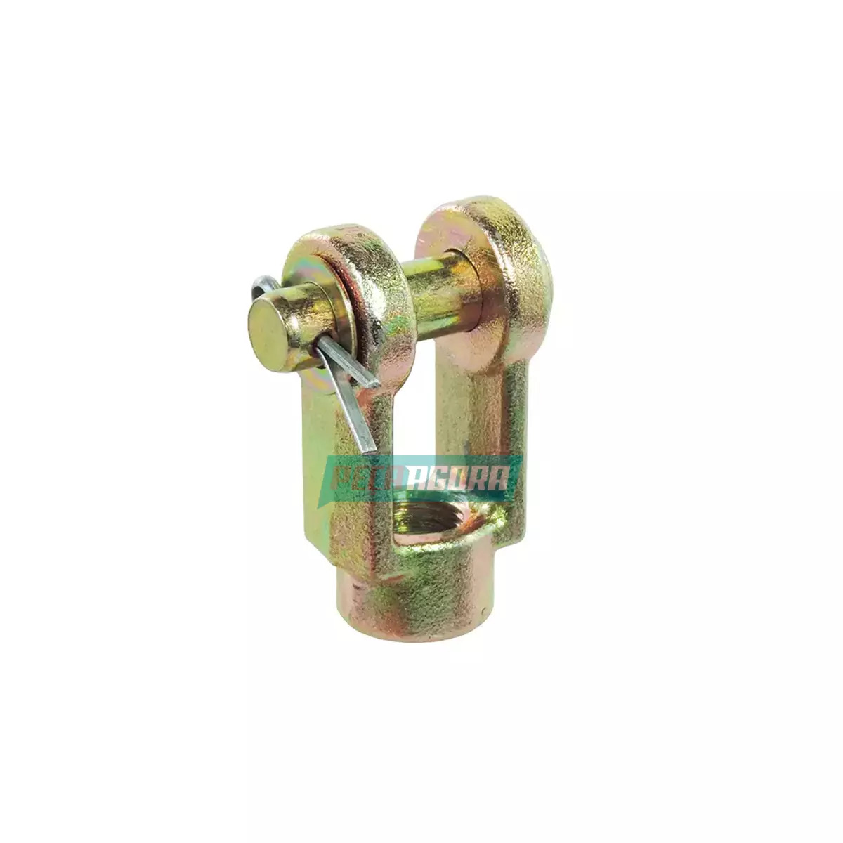 FORQUILHA HASTE MB 1721 1421 CUICA FREIO ROSCA 16 MM COM PINO 14 MM (0009961801.