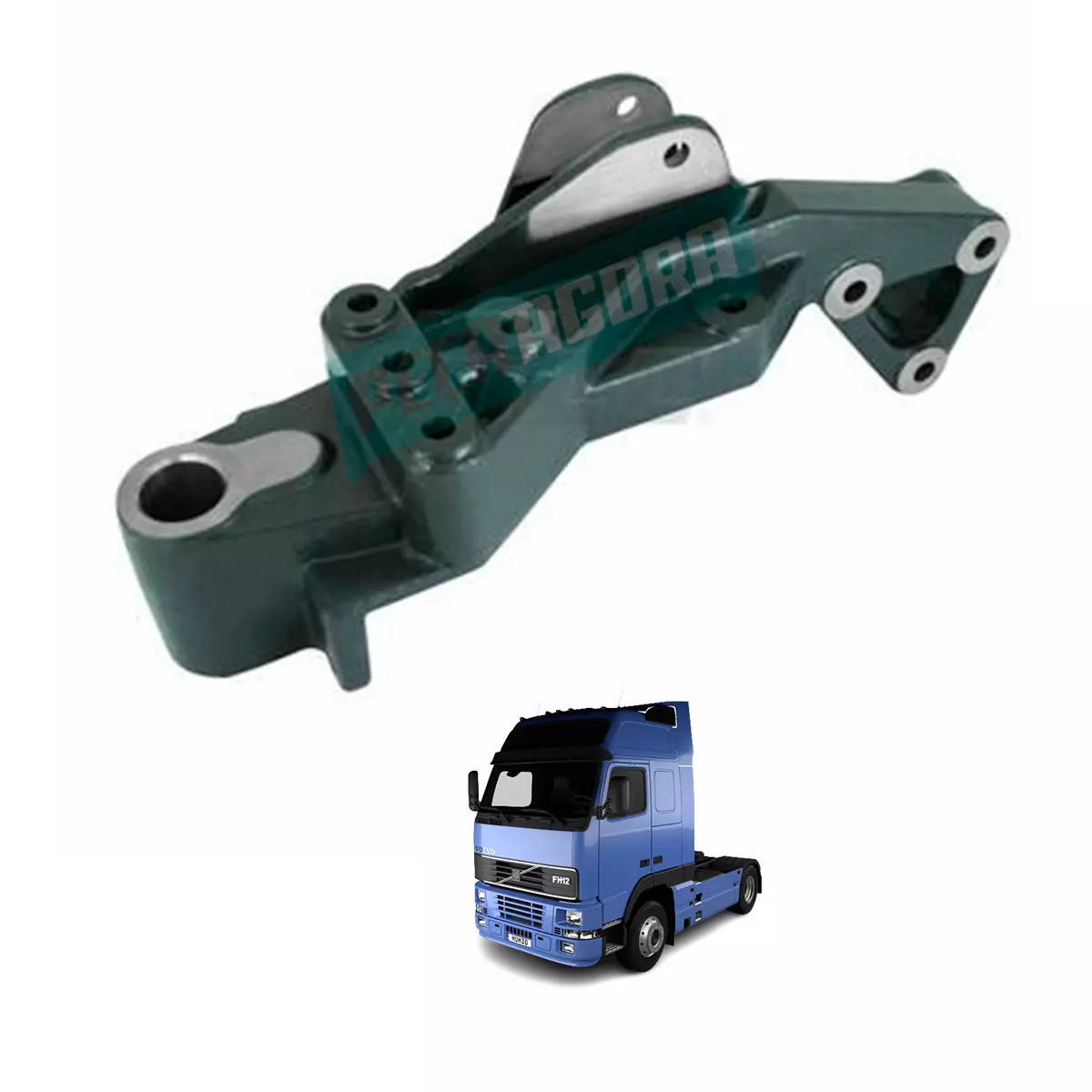 SUPORTE DE MOLAS DIREITO VOLVO FH12  (21046164)