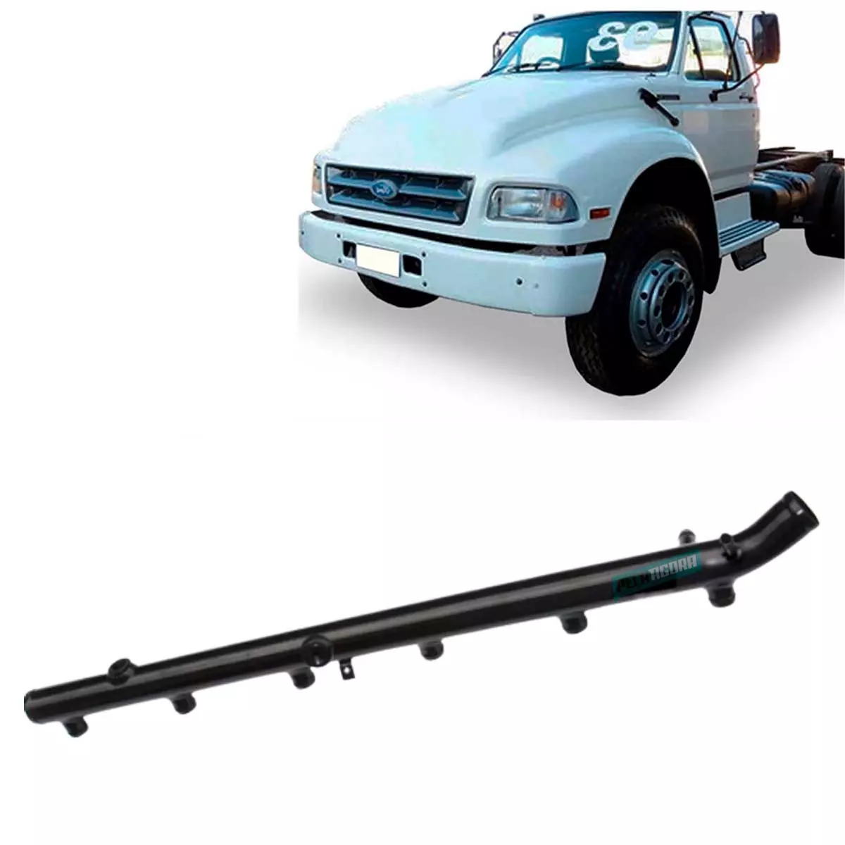 CAVALETE AGUA MOTOR 229 6CIL FORD SAPAO F12000 F14000HD F12000L 1992 A 1995 (TNR