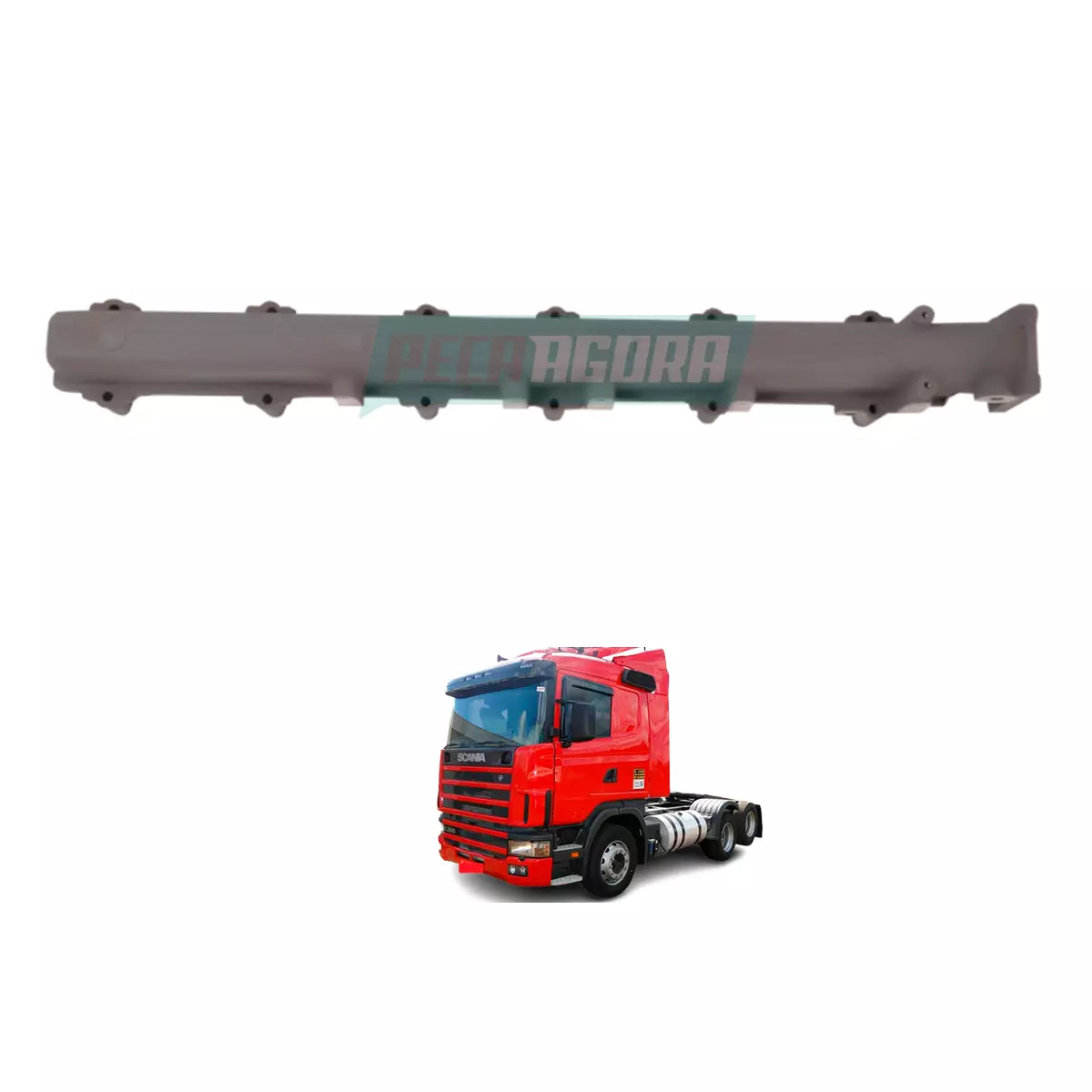 COLETOR ADMISSAO PARA SCANIA 114 MOTOR DSC11  (1375628-1385115)