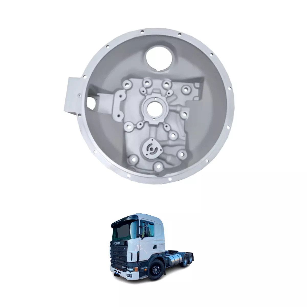 CAPA SECA CAMBIO 6M SERVO EXTERNO SCANIA SERIE4 08 2003... (1506119)