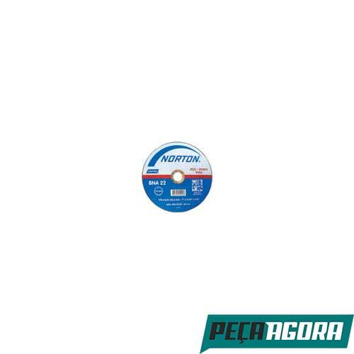 DISCO DE CORTE NORTON BNA12 INOX 4.1/2 (11020CC)