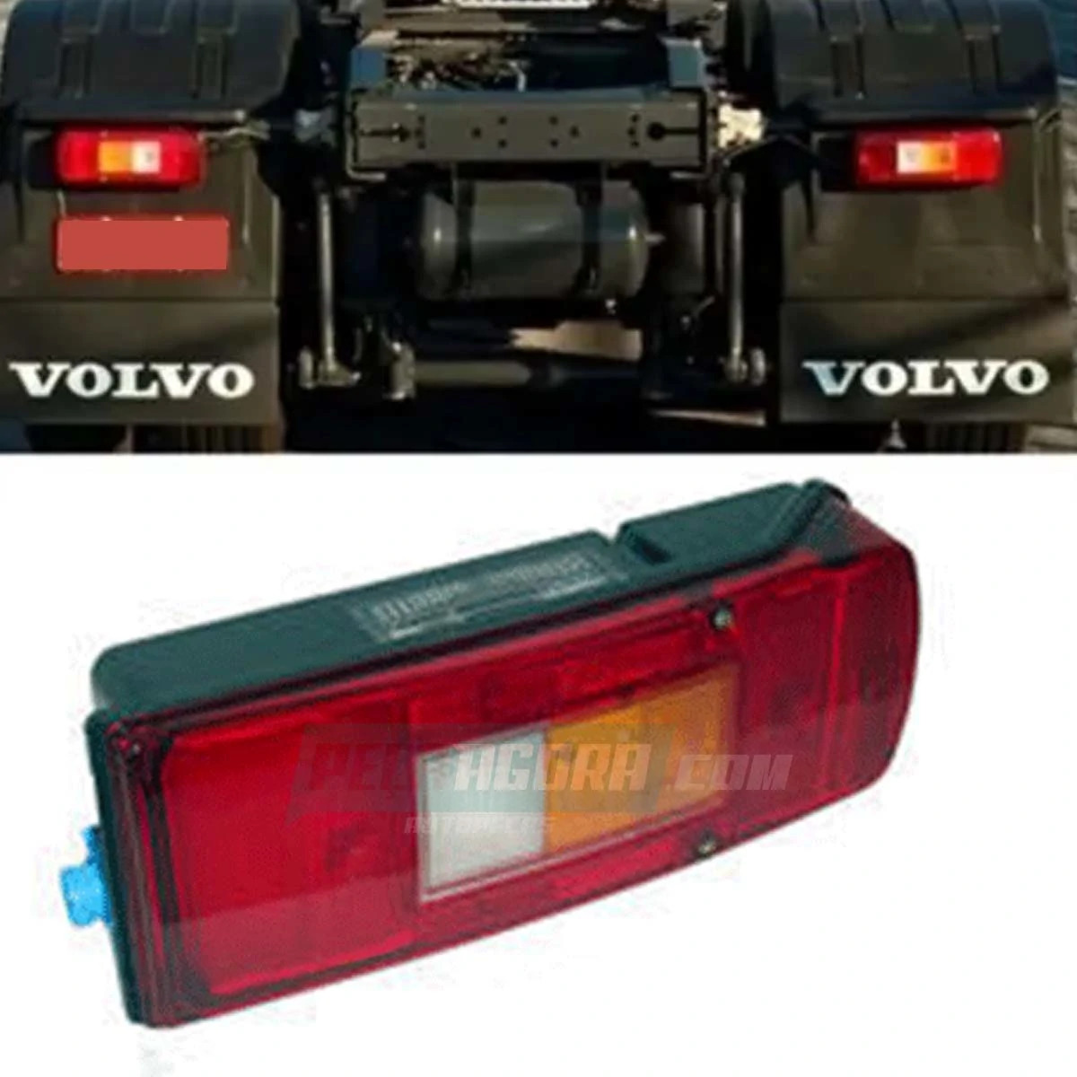 LANTERNA TRASEIRA DIREITA VOLVO VM23 FH FM NH12 2004 EM DIANTE SEM VIGIA COM CON