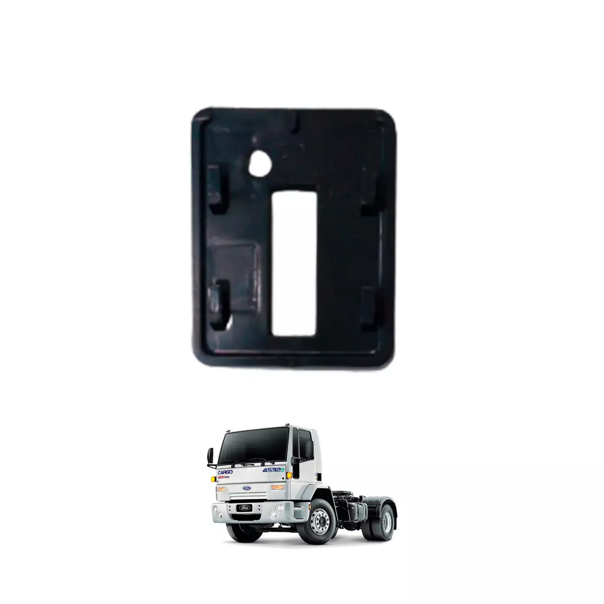 COBERTURA MACANETA INTERNA PORTA LD FORD CARGO 1985 A 2011 (TJG837240.)