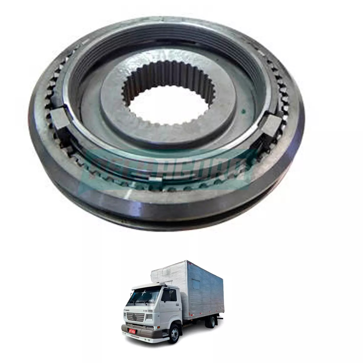 CONJUNTO SINCRONIZADOR 1º 2º ZF S5420 S542 VW 8150EOD 9150OD MB LO610 LO814 FO