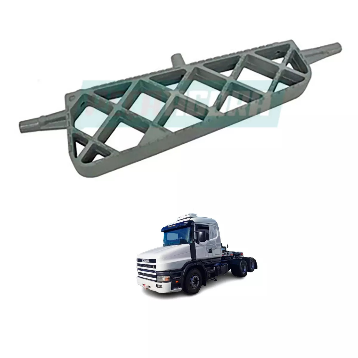 PISANTE ESTRIBO INFERIOR CAPO PARA SCANIA T124 (1364943-AL207)