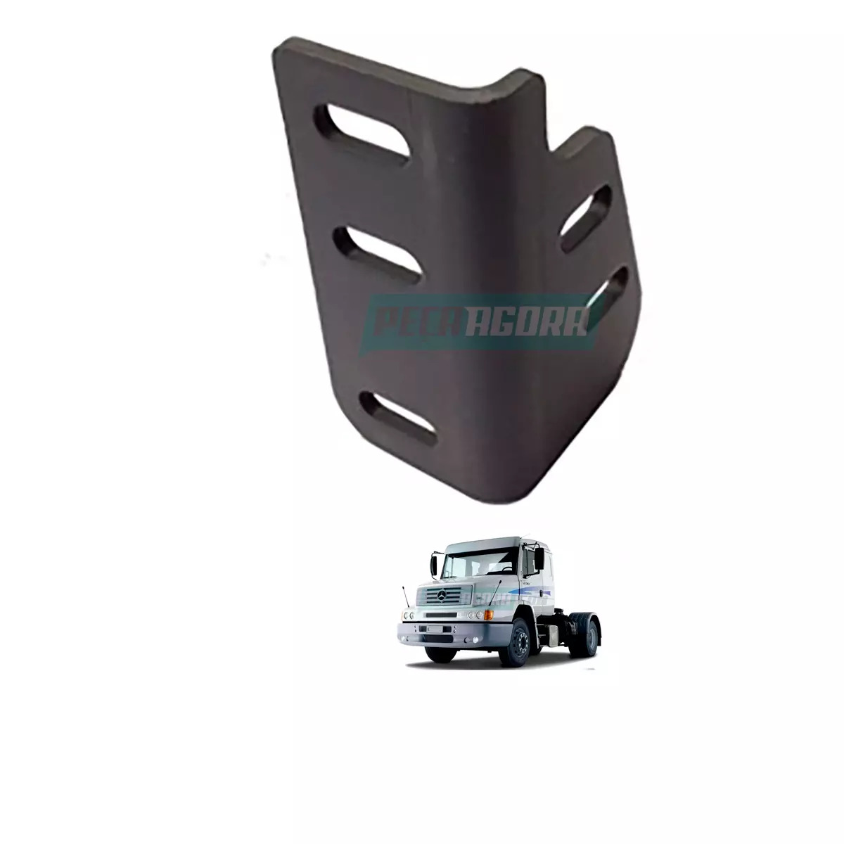 SUPORTE ESTRIBO CENTRAL LD MB AXOR 1632 / 1634 / 1938 / ACTROS (9448850714,)