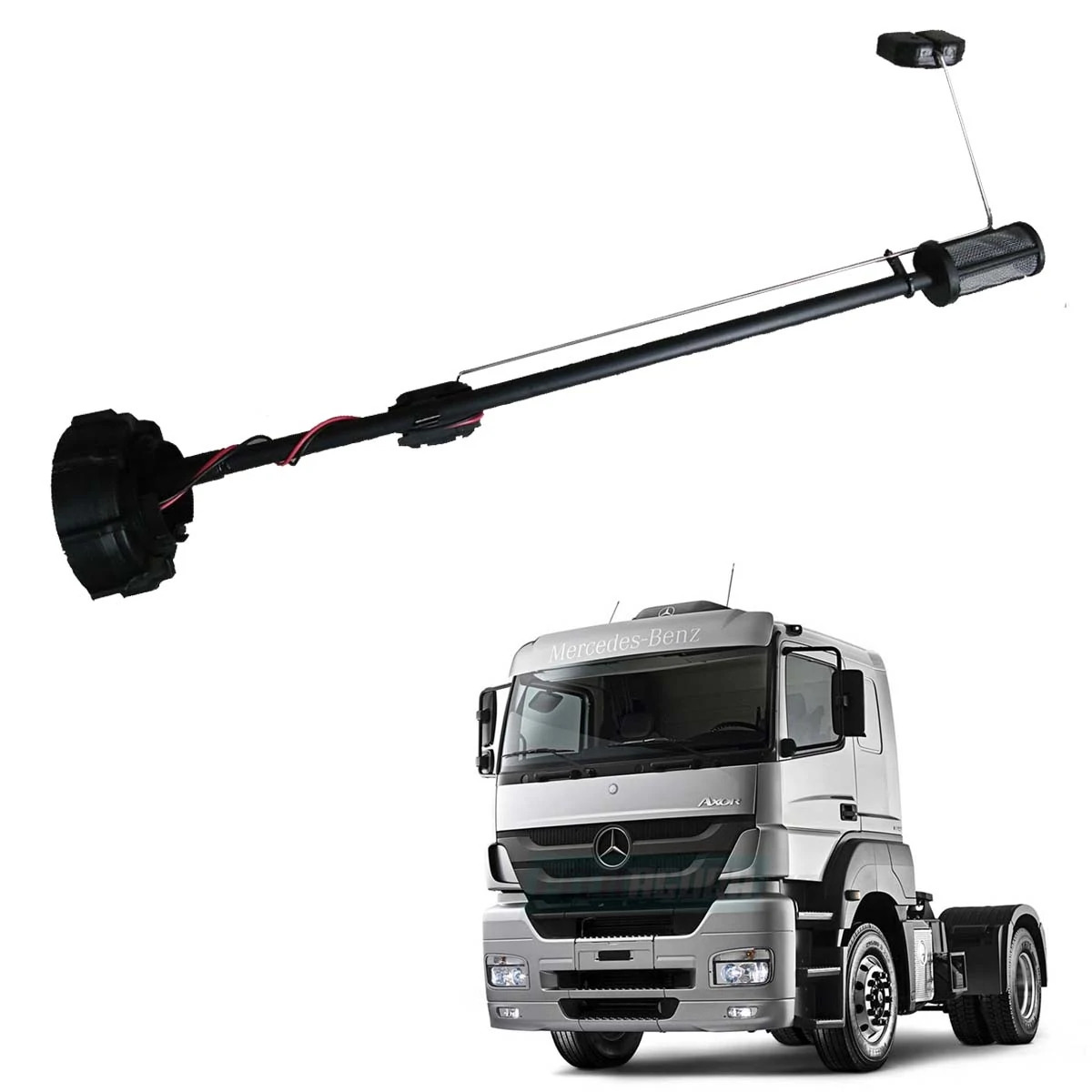 BOIA TANQUE 590L MB AXOR 1933S 2533 2035S 2040S 2640S 2644S 2535S 3340 3344 AXOR