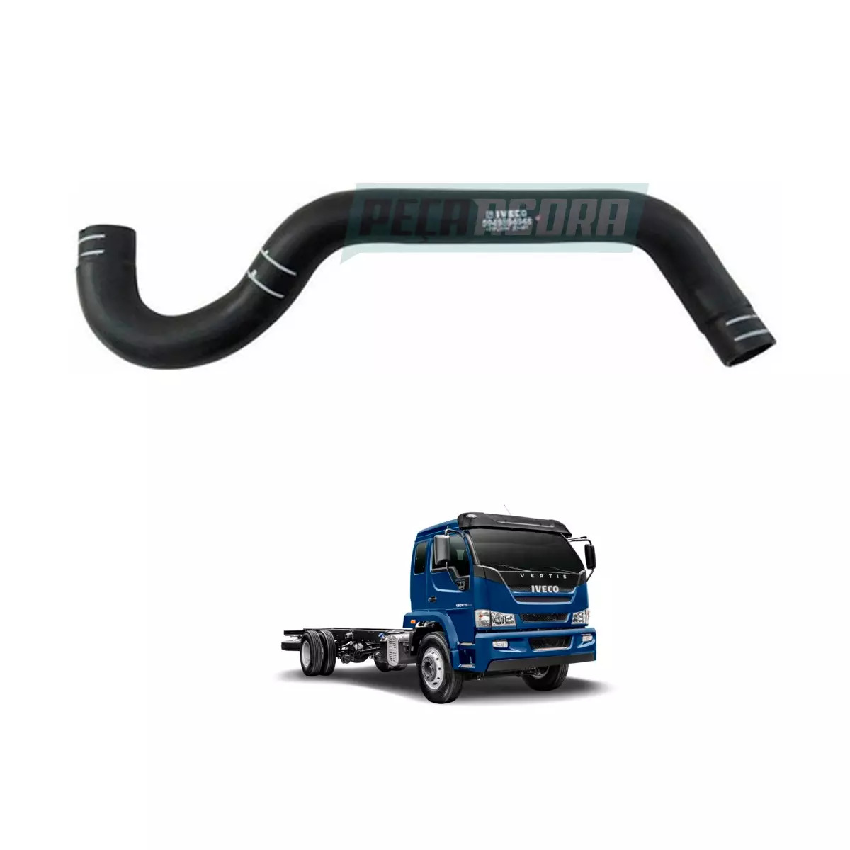 TUBO AGUA IVECO VERTIS 90V16 130V18 (5949890178)