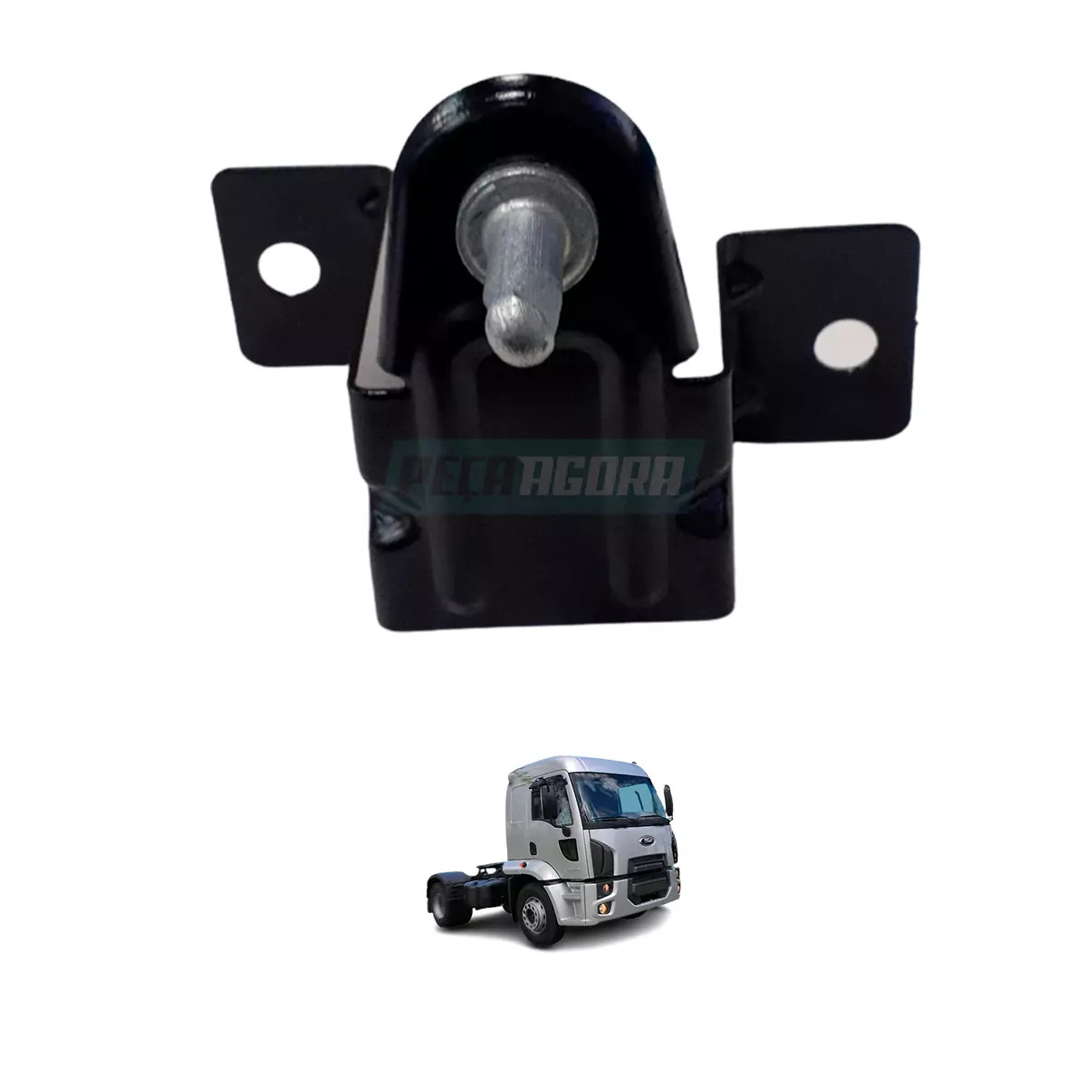 SUPORTE PORTA FRONTAL COM PINO LD FORD CARGO II MODERNOS 2011 EM DIANTE (BC4516C