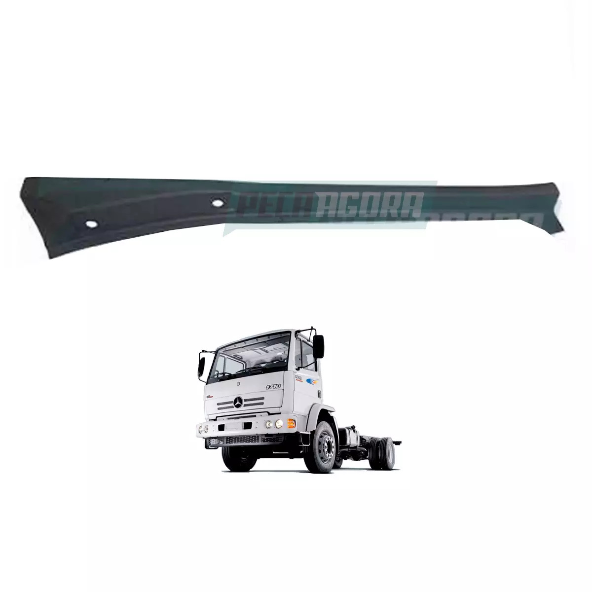 REVESTIMENTO COLUNA CAMINHAO MB 712C L1620 1938 DIREITO  (6966887506,)