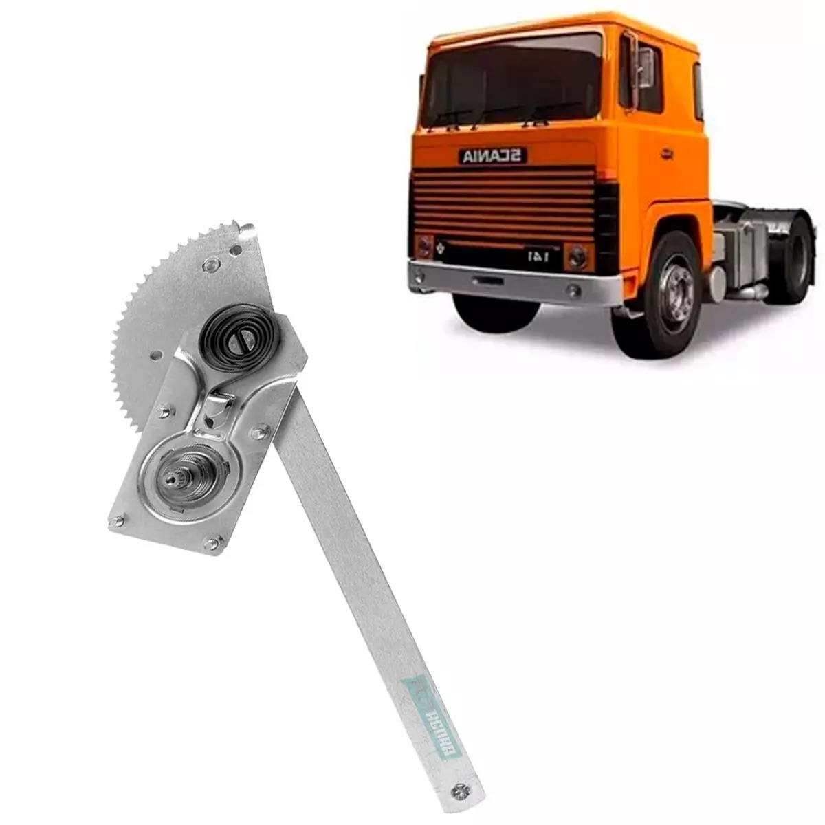 MAQUINA VIDRO MANUAL DIR PARA SCANIA  LK140 141 88 EM DIANTE (187720-R2605D)