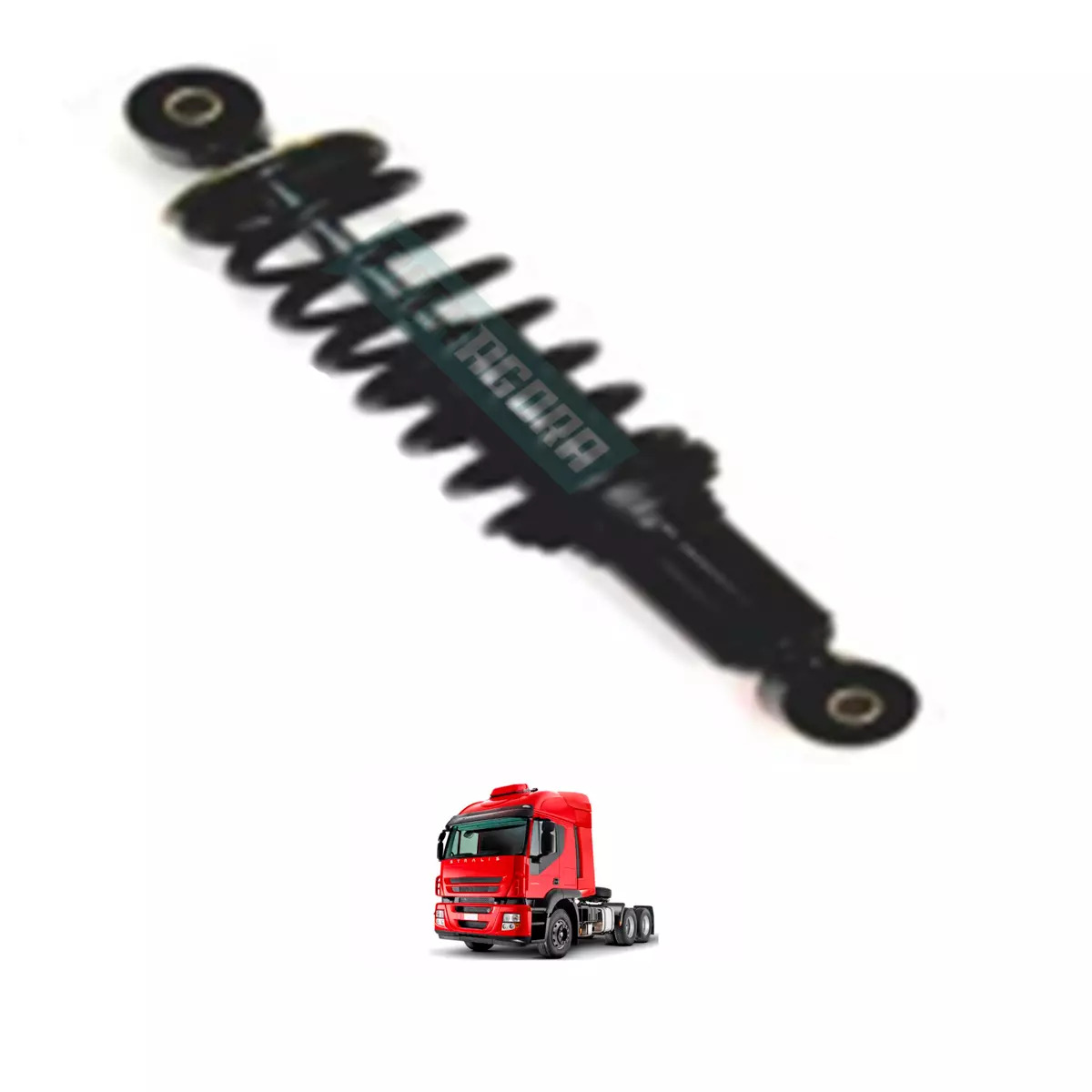 KIT MOLA TRASEIRO CABINE EUROTECH STRALIS (500377859 - OPI 404859)