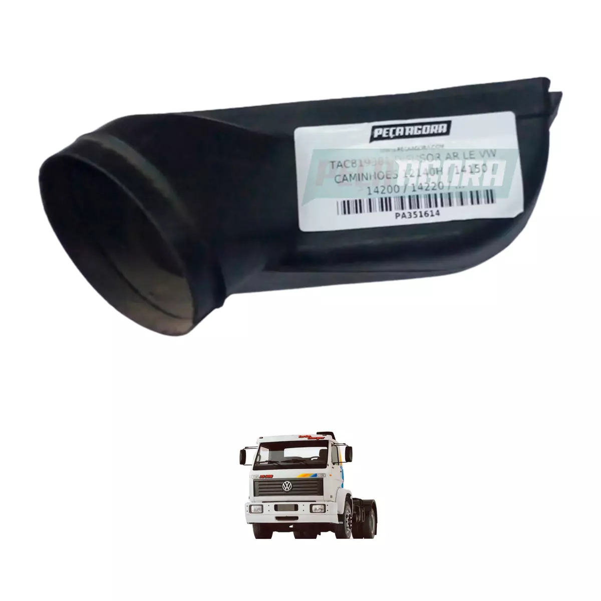 DIFUSOR AR LE VW CAMINHOES 12140H / 14150 / 14200 / 14220 / 16170 / 16220 / 2422