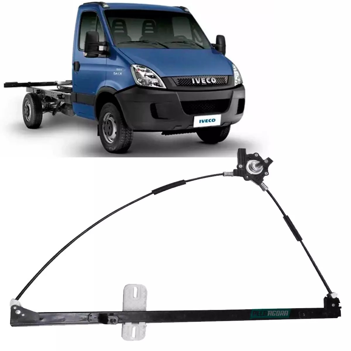 MAQUINA VIDRO MANUAL DIR PARA IVECO DAILY MASTER 08 ATE 13 (504205271-R1419D)