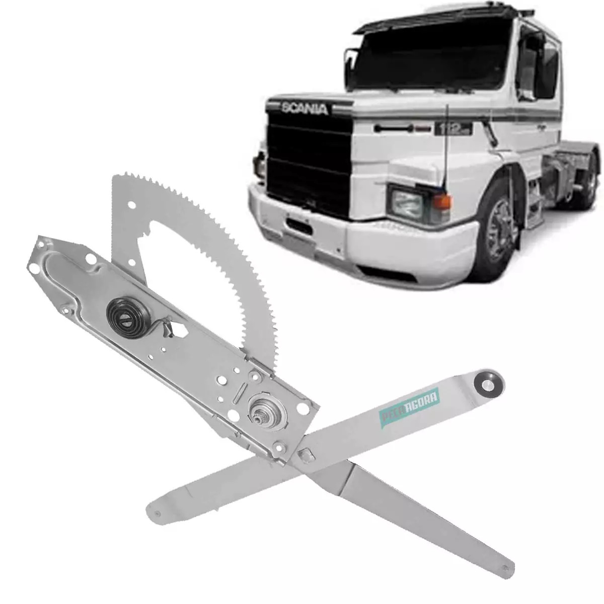 MAQUINA VIDRO PORTA DIREITA PARA SCANIA T112 R112 T113 R113 81 A 87 (296430_)