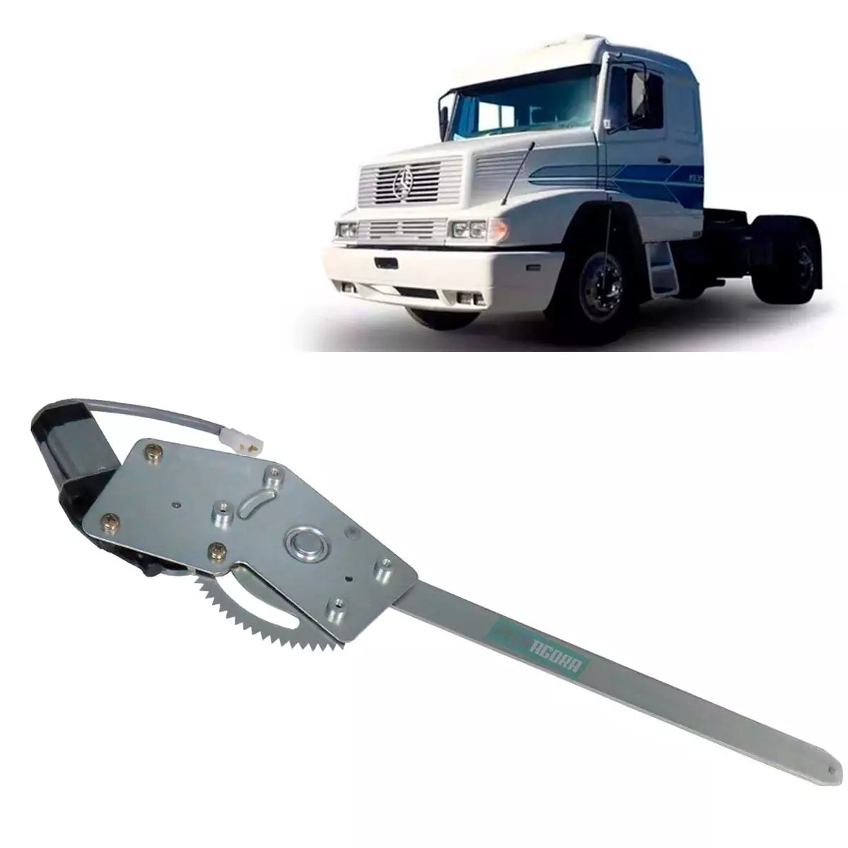 MAQUINA VIDRO ELETRICA ESQ COM MOTOR 24V MB BICUDOS 709 1935 2635 1941 1938LS 91