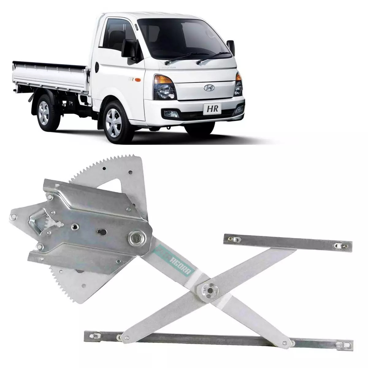 MAQUINA VIDRO ELETRICA ESQ SEM MOTOR HYUNDAI HR 2005 EM DIANTE (824014F000-R7521