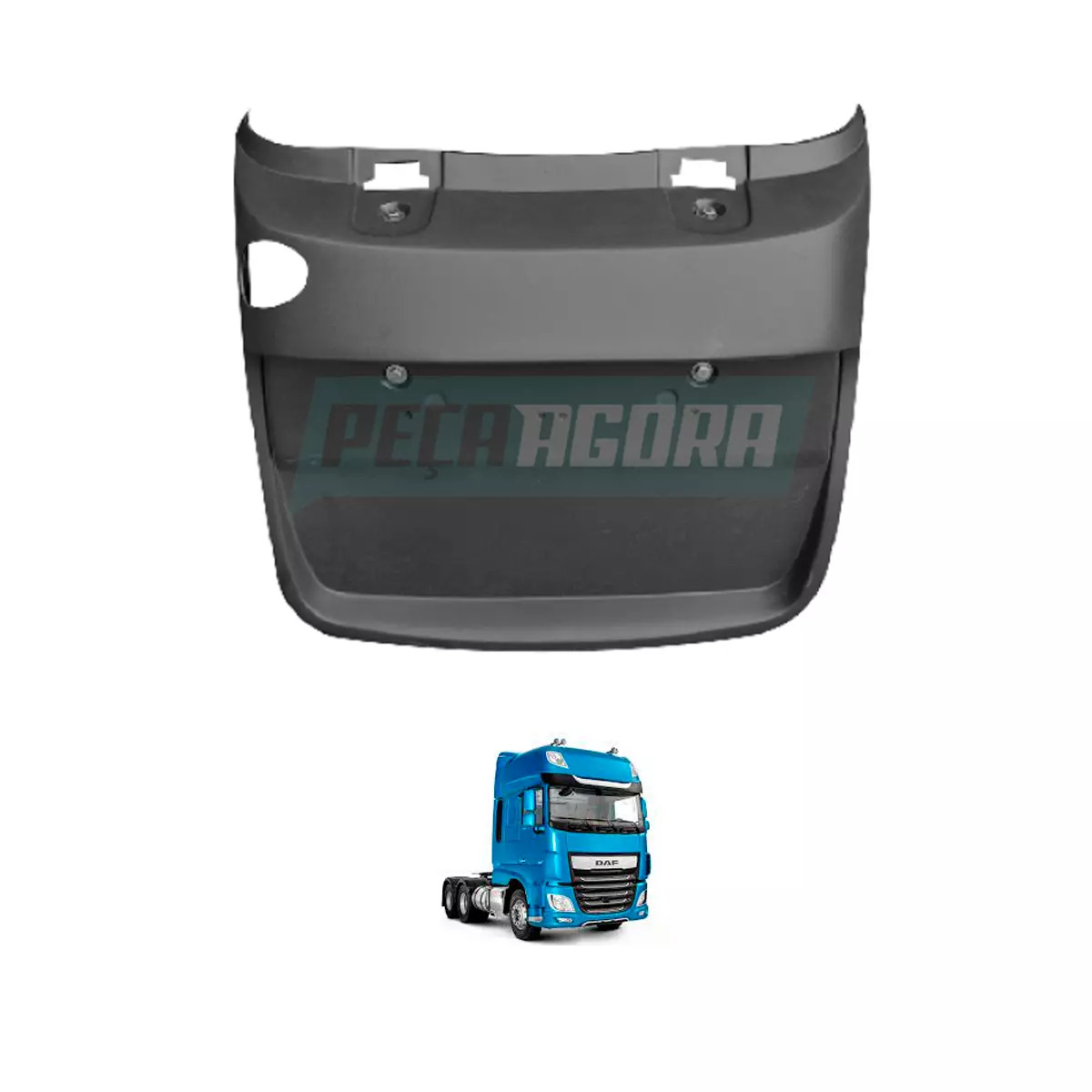 MEIO PARALAMA DAF CF/XF TRASEIRO DIREITO (010620)