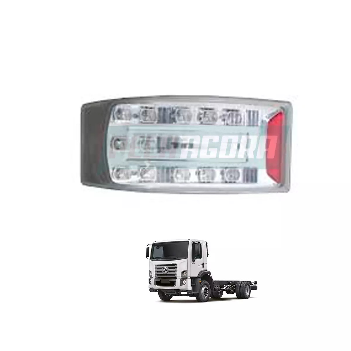 LANTERNA DE RE LE/LD ONIBUS VOLKSWAGEN 17.230 COMIL CAMPIONER  (P-00129)
