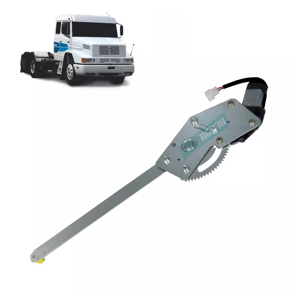 MAQUINA VIDRO ELETRICO DIREITO COM MOTOR 24V MB BICUDO 1935 2635 1941 1938LS ATR