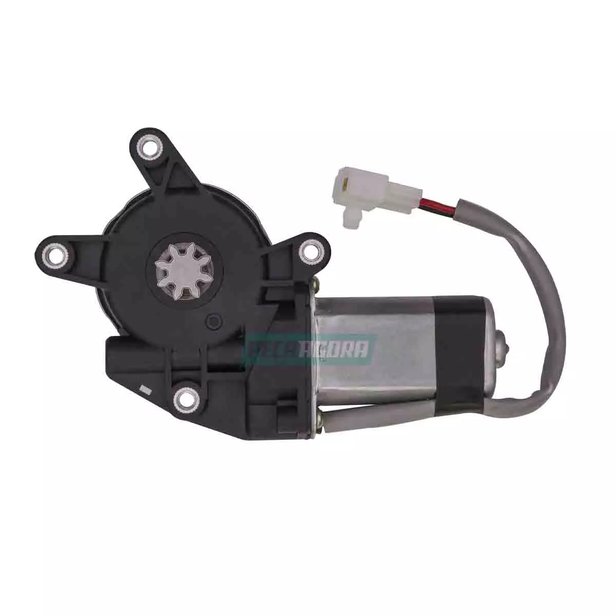 MOTOR MAQUINA VIDRO MABUCHI ESQ 12V CHICOTE CINZA 8 DENTES  (M6700E)