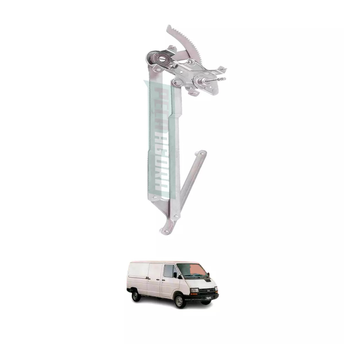 MAQUINA VIDRO MANUAL ESQ RENAULT TRAFIC 1991 A 2001 (7702088122E-R7498E)